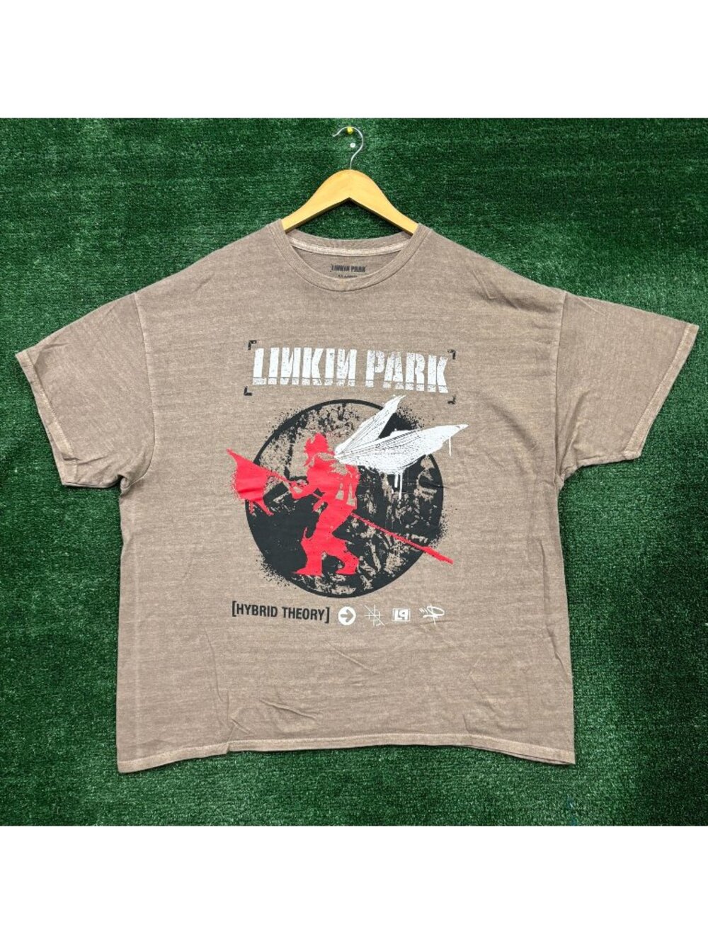 Linkin Park Hybrid Theory Album Cover Nu Metal Rock T-shirt XXL